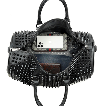 Чанта за рамо Messenger PU материал, водоустойчива, подплата полиестер, за пътуване през свободното време (есен 2025)