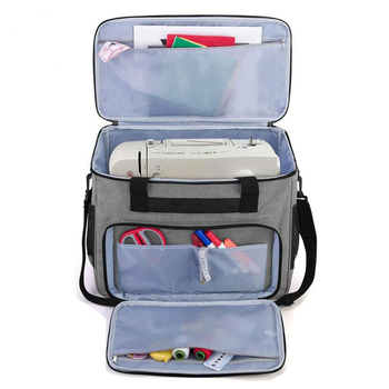 Τσάντα αποθήκευσης ραπτομηχανής, κυβικού σχήματος, 300D Oxford ύφασμα, πολυχρηστική, για ταξίδια και αποθήκευση καλλυντικών και γραφείου, μοντέλο 01254