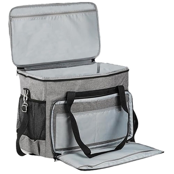 Τσάντα αποθήκευσης ραπτομηχανής, κυβικού σχήματος, 300D Oxford ύφασμα, πολυχρηστική, για ταξίδια και αποθήκευση καλλυντικών και γραφείου, μοντέλο 01254