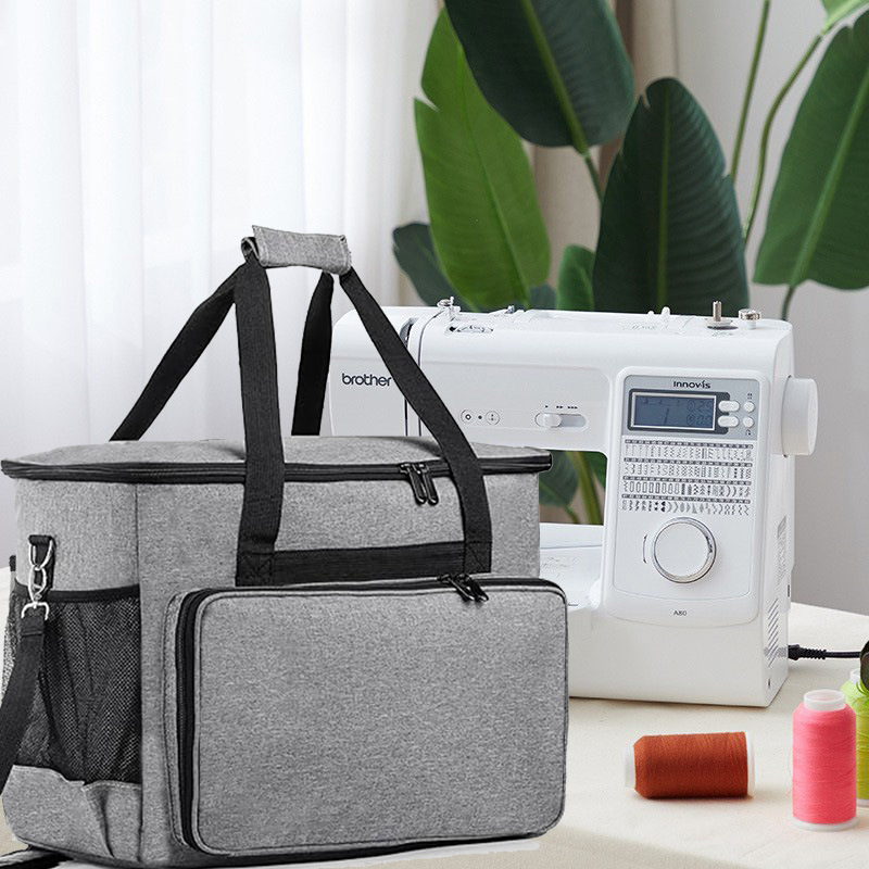 Torba za pohranu šivaćeg stroja, kubnog oblika, 300D Oxford materijal, višestruka namjena, za putovanja i pohranu kozmetike i stolnih predmeta, model 01254