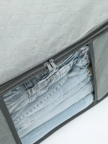 Τσάντα αποθήκευσης κουβερτών, κυβική μορφή, μη υφασμένα, μοντέλο 088, για υπνοδωμάτιο και αποθήκευση ρούχων