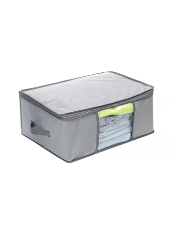 Τσάντα αποθήκευσης κουβερτών, κυβική μορφή, μη υφασμένα, μοντέλο 088, για υπνοδωμάτιο και αποθήκευση ρούχων