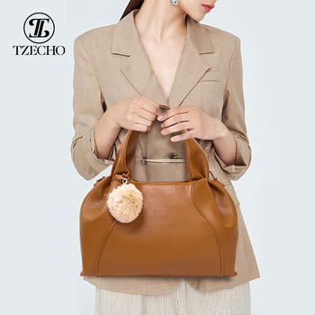 Тоте чанта с форма на облак, PU материал, подплата полиестер, цип за затваряне, вътрешен джоб с цип