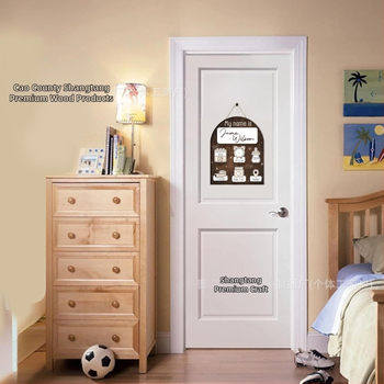 Ξύλινο μαγνητικό σήμα για μαυροπίνακα, κατάλληλο για το σχολείο, φωτογραφικό αξεσουάρ για παιδιά, μοντέρνο μινιμαλιστικό στυλ