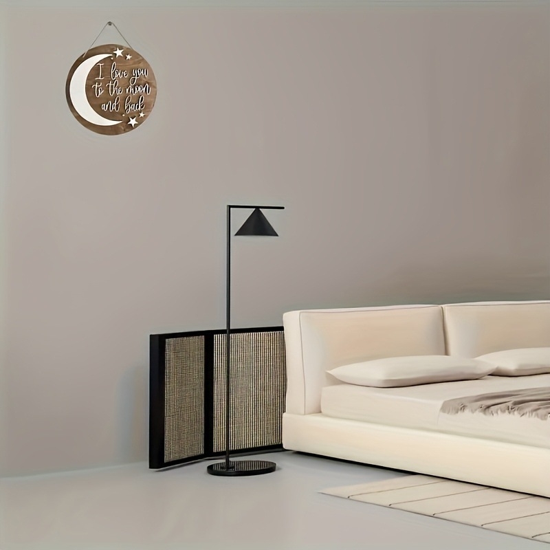 Ακρυλική πινακίδα καλωσορίσματος με το μήνυμα `I love you to the moon and back` — διακοσμητικό τοίχο τέχνης; κατασκευή γλυπτικής και εκτύπωσης; έτοιμο δώρο για γιορτές και γενέθλια; κατάλληλο για ζευγάρια και φίλους