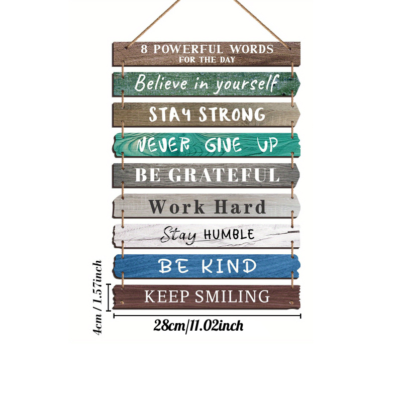 Boxwood falidísz - modern minimalist stílusú kézműves függő dekoráció konyha és étkező számára