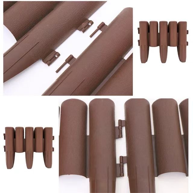 Sodo tvoros panelė – PP stulpinės konstrukcijos rėmas, pastorališko stiliaus, galima sujungti, 1 sluoksnis