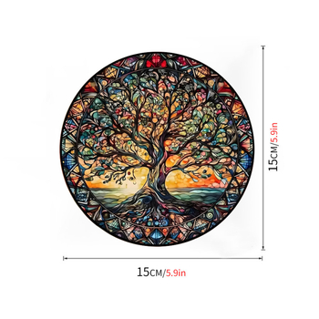 Ακρυλική διακόσμηση τοίχου: Δέντρο της Ζωής – διακοσμητικό αυτοκόλλητο τοίχου, μοντέρνο μινιμαλιστικό στυλ, κατάλληλο για σαλόνι, υπνοδωμάτιο, μελέτη, εστιατόριο και άλλους χώρους.