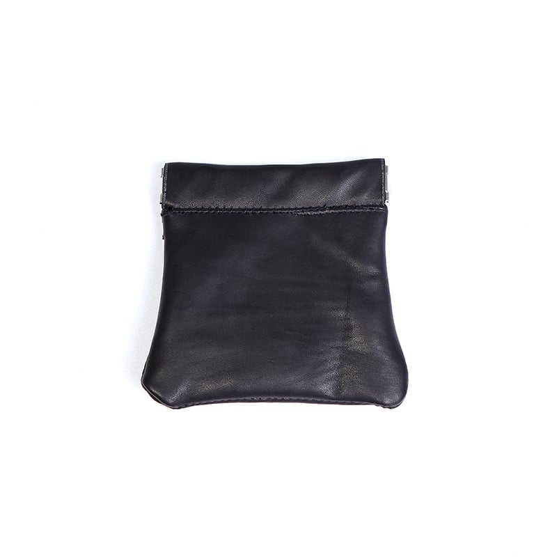 Baorui valódi bőrből készült érmés pénztárca, juhbőr, 1 hajtás, bélés nélkül, városi stílus