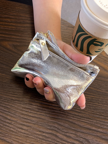 Moterų monetų piniginė su užtrauktuku, iš tikros odos, kompakti rankinei, daugiafunkcinė, 2023 metų žiema