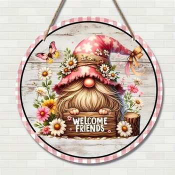 Ξύλινο στρογγυλό σήμα, Boxwood, μοντέρνο μινιμαλιστικό στυλ, κρεμαστό διακοσμητικό