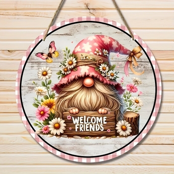 Ξύλινο στρογγυλό σήμα, Boxwood, μοντέρνο μινιμαλιστικό στυλ, κρεμαστό διακοσμητικό