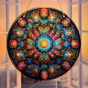 Ακρυλικός δέκτης ήλιου με μάνταλα — υλικό: ακρυλικό; μοτίβο: χαρακτήρες; επεξεργασία: βαφή με σπρέι; στυλ: ρετρό, αναμνηστικό; έκδοση: Χειμώνας 2024