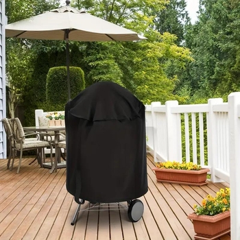Εξωτερικό κυκλικό κάλυμμα μπάρμπεκιου - Πολυεστέρας, Αδιάβροχο, Προστασία UV, Μοντέρνο μινιμαλιστικό στιλ