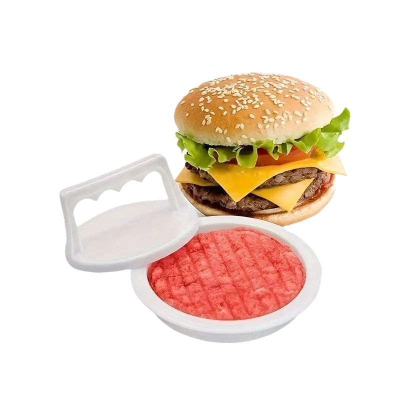 Višenamjenska presica za hamburgere, PP materijal, kuhinjski alat, modern minimalistički stil, tiskani logotip, proljeće 2024