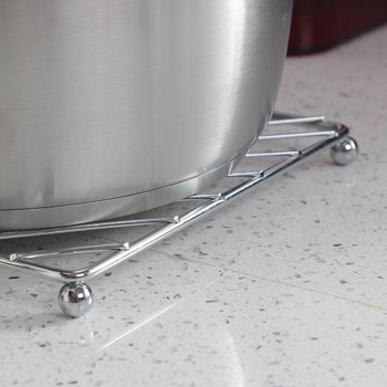 Orunzhe Μεταλλική βάση για κατσαρόλες με θερμομονωτική προστασία — κατάλληλη για ατμό και στράγγισμα, τετράγωνο, μοντέρνος μινιμαλιστικός στυλ, premium ποιότητα