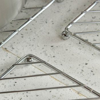 Orunzhe Μεταλλική βάση για κατσαρόλες με θερμομονωτική προστασία — κατάλληλη για ατμό και στράγγισμα, τετράγωνο, μοντέρνος μινιμαλιστικός στυλ, premium ποιότητα