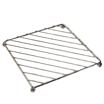 Orunzhe Μεταλλική βάση για κατσαρόλες με θερμομονωτική προστασία — κατάλληλη για ατμό και στράγγισμα, τετράγωνο, μοντέρνος μινιμαλιστικός στυλ, premium ποιότητα