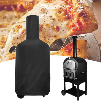 Κάλυμμα BBQ για φούρνο πίτσας — ύφασμα 210D Oxford, απλό στυλ, προστασία από σκόνη, αδιάβροχο, UV προστασία