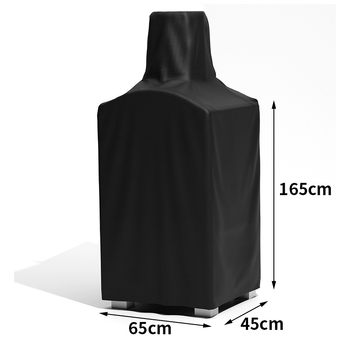 Κάλυμμα BBQ για φούρνο πίτσας — ύφασμα 210D Oxford, απλό στυλ, προστασία από σκόνη, αδιάβροχο, UV προστασία