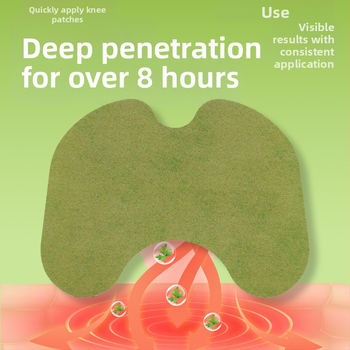 Колянен пластир за моксибустация – нетъкан текстил, Henglitang, 12 лепенки в кутия