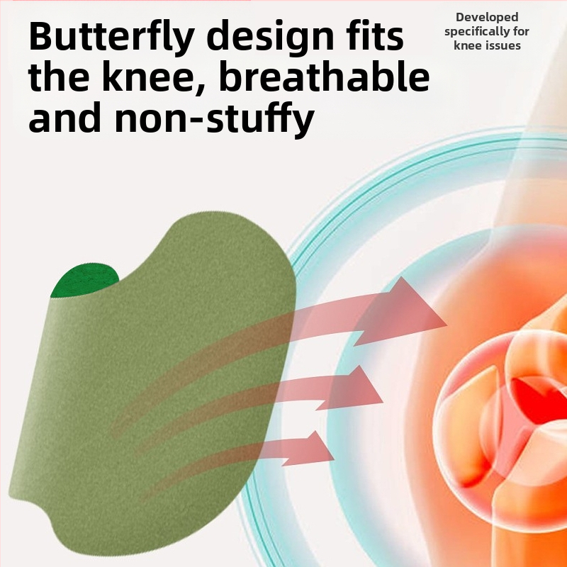 Kolenný náplasť s moxibúciou – netkaný textil, Henglitang, 12 náplastí