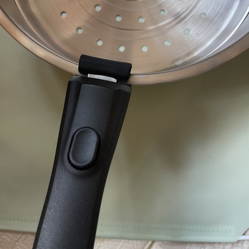 Medinė universali puodo ir keptuvės rankena, nuimama, apsauga nuo nudegimų, universalus naudojimas