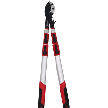 Βαρύς κλαδευτήρας για παχιά κλαδιά με τηλεσκοπική μακριά λαβή, τριτμητό μήκος, SK5 ατσάλι, εξοικονόμηση προσπάθειας