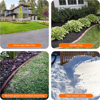 Ημισεληνοειδές Κοπτικό Ακρών Γκαζόν – Ανοξείδωτο Ατσάλι; Μάρκα FS; Για Κήπο και Αυλή