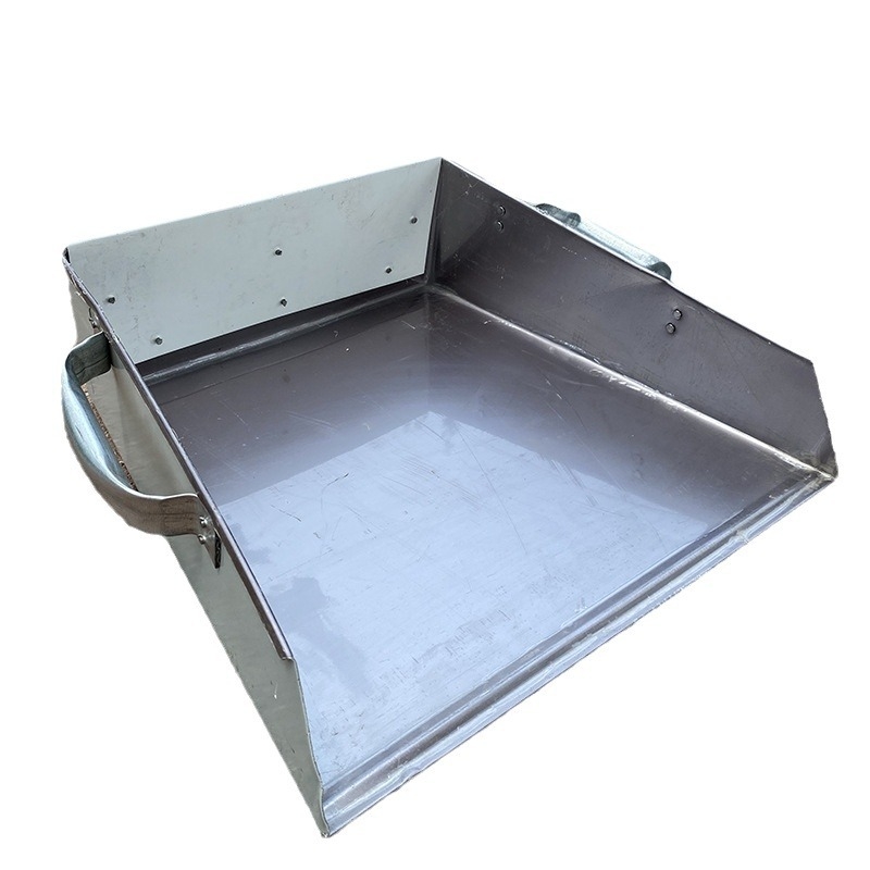 Dustpan – dzelzs plāksne, Long River zīmols, 1,6 kg, iepakojumā 10 gab., 2017. gada pavasara izlaišana