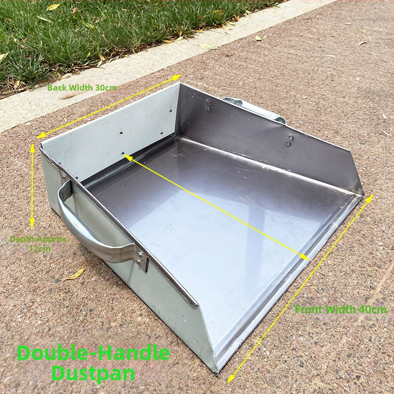 Dustpan – dzelzs plāksne, Long River zīmols, 1,6 kg, iepakojumā 10 gab., 2017. gada pavasara izlaišana