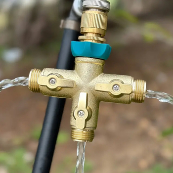 Τριών κατευθύνσεων σφαίρα βαλβίδα για σωλήνα κήπου διανομέας