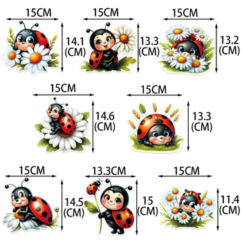 Σπειροειδής κρεμαστή ετικέτα – διακόσμηση γενεθλίων με θέμα τα έντομα, χαρτί, εξάρτημα διαμόρφωσης χώρου