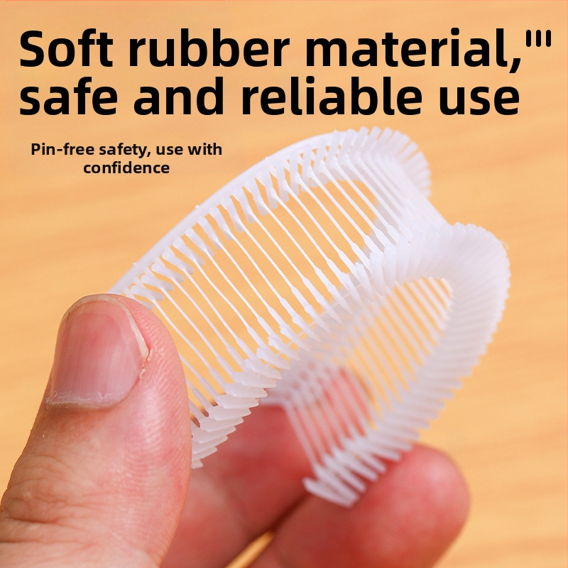 Устройство за фиксиране на завивка — мек силикон; без игла и закопчалки; невидима безопасност; без следи; Материал: Друг; Стил: модерен и минималистичен; Комплект: 1100 части