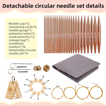 Τσάντα αποθήκευσης κυκλικών βελονών, EB μοντέλο, ύφασμα 600D Oxford, πολυλειτουργική, για ταξίδια και αποθήκευση στο γραφείο