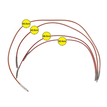 Σετ κυκλικών βελονών από ανθρακοποιημένο μπαμπού με αποσπώμενες βελόνες, DIY κιτ βελονοπλεκτικής, 50 τεμάχια, δυνατότητα προσαρμογής