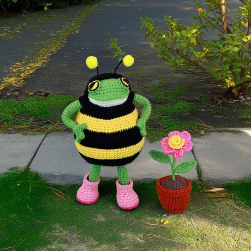 DIY komplektas kukičimui lėlėlei – vilnos siūlai (Semi-Worsted, Stranded) kukličimui