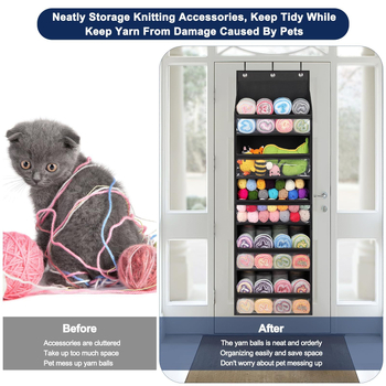 Κρεμαστή τσάντα αποθήκευσης — 5 επιπέδων, κυβοειδής, PVC τοίχο-εγκατάσταση, ύφασμα 600D Oxford, πολλαπλών χρήσεων