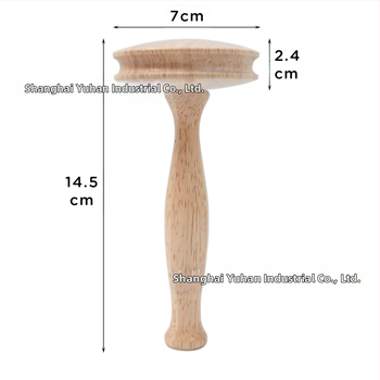 Εργαλείο ραψίματος για επισκευές με επίπεδη κεφαλή τύπου μπισκότο και ξύλινο χειριστήριο