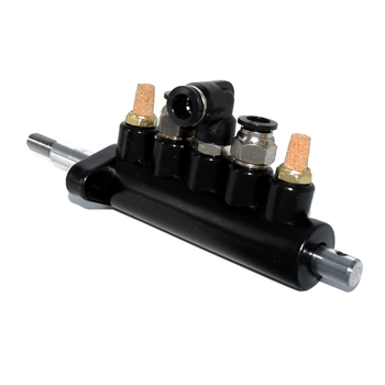 Αξεσουάρ αποσυναρμολόγησης ελαστικών αυτοκινήτου με πνευματική βαλβίδα, διακόπτη ποδιού, πεντα-δρομής βαλβίδα και ελεγκτή κυλίνδρου· HengLianQiBao; πίεση λειτουργίας 0.8–1.0 MPa