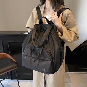 Unisex σχολική τσάντα — street style, Oxford ύφασμα, θήκη για 12 ιντσών φορητό, χωρητικότητα κάτω από 20 λίτρα, καμπύλος ιμάντας ώμου