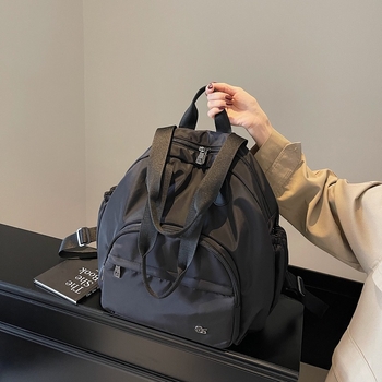 Unisex σχολική τσάντα — street style, Oxford ύφασμα, θήκη για 12 ιντσών φορητό, χωρητικότητα κάτω από 20 λίτρα, καμπύλος ιμάντας ώμου