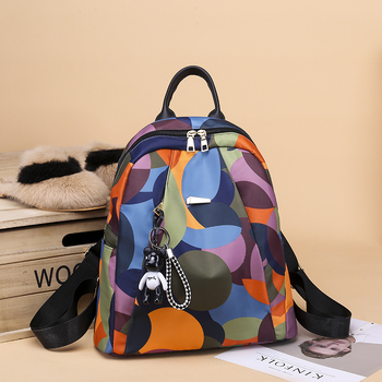 Γυναικείο νάιλον σακίδιο για ταξίδια, χωρητικότητα κάτω από 20 λίτρων, αδιάβροχο, ιδανικό για επαγγελματικά ταξίδια