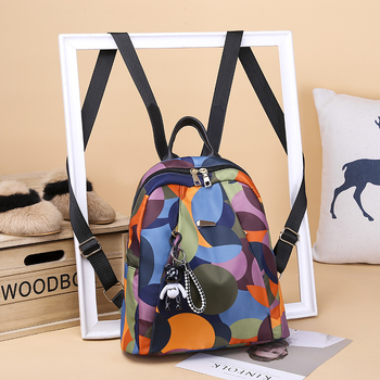 Γυναικείο νάιλον σακίδιο για ταξίδια, χωρητικότητα κάτω από 20 λίτρων, αδιάβροχο, ιδανικό για επαγγελματικά ταξίδια