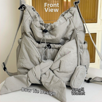 Unisex σακίδιο με σχέδιο φιόγκος, χωρητικότητα 20–35 L, αδιάβροχο, χωράει 10 ιντσών φορητό, από ύφασμα