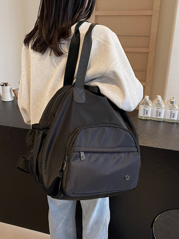 KAMUANG Oxford anyagú hátizsák – Téli 2024, kínai ihletésű, egyszerű, divatos kivitel utazáshoz és iskolához, cipzárral záródó rejtett zsebbel; vízálló, kopásálló és lopás elleni