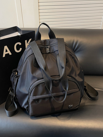 KAMUANG Oxford anyagú hátizsák – Téli 2024, kínai ihletésű, egyszerű, divatos kivitel utazáshoz és iskolához, cipzárral záródó rejtett zsebbel; vízálló, kopásálló és lopás elleni