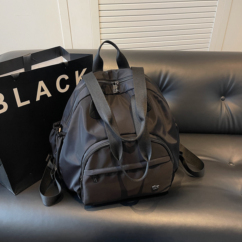 KAMUANG Oxford anyagú hátizsák – Téli 2024, kínai ihletésű, egyszerű, divatos kivitel utazáshoz és iskolához, cipzárral záródó rejtett zsebbel; vízálló, kopásálló és lopás elleni