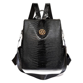 Σακίδιο QINYAO, PU υλικό, χωρητικότητας 20–35 L, καμπύλο λουρί ώμου, αστικός μινιμαλιστικός στυλ