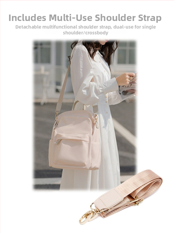 Дамска раница от Oxford плат, зимно издание 2024, подплата Oxford плат, подходяща за бизнес пътувания и пътуване до работа